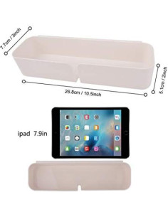 Estante de Cama Organizador JDYOOMI - Montaje en Pared, Plástico 2