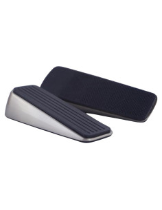 Juego de 4 Topes de Puerta Handsley Niquelado Satinado