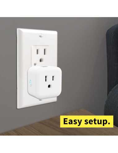 Enchufe Z-Wave Mini Inteligente Minoston MP21Z 15A 125VAC