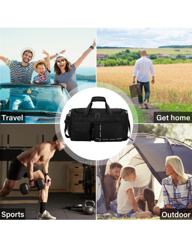 Bolsa Duffle de Viaje MAXTOP 48.3x26.7x27.9cm Unisex