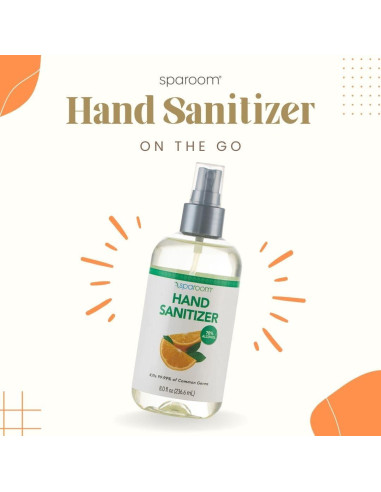 Desinfectante de Manos SpaRoom 70% Alcohol con Aloe 240ml