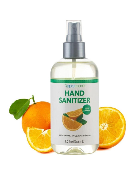 Desinfectante de Manos SpaRoom 70% Alcohol con Aloe 240ml