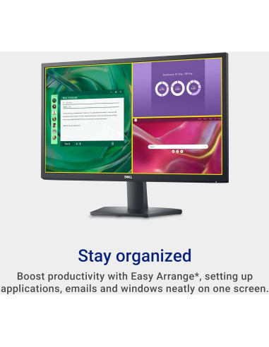 Monitor Dell 24 SE2425H Full HD 1920x1080 5ms Negro