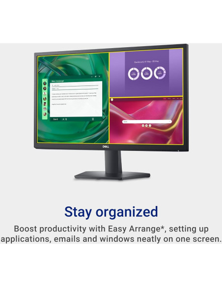 Monitor Dell 24 SE2425H Full HD 1920x1080 5ms Negro