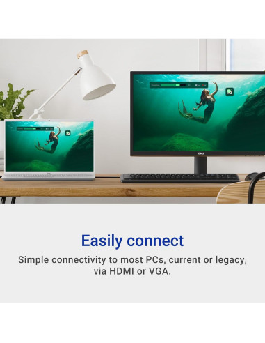 Monitor Dell 24 SE2425H Full HD 1920x1080 5ms Negro