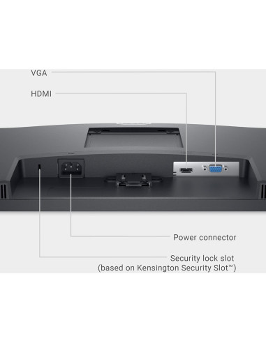 Monitor Dell 24 SE2425H Full HD 1920x1080 5ms Negro