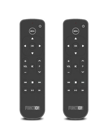 Control Remoto Bluetooth Function101 para Apple TV - 2 Unidades