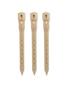 Estacas de Riego Profundo DEEP DRIP 14" Beige - Paquete de 3