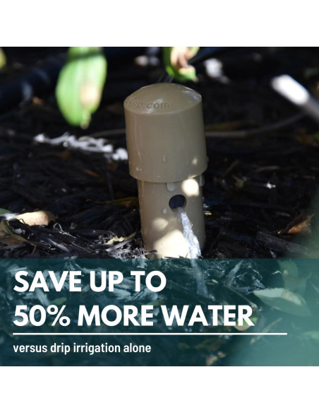 Estacas de Riego Profundo DEEP DRIP 14" Beige - Paquete de 3