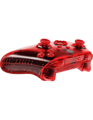 Carcasa Completa eXtremeRate para Controlador Xbox Series X/S Rojo Transparente