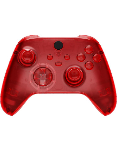 Carcasa Completa eXtremeRate para Controlador Xbox Series X/S Rojo Transparente
