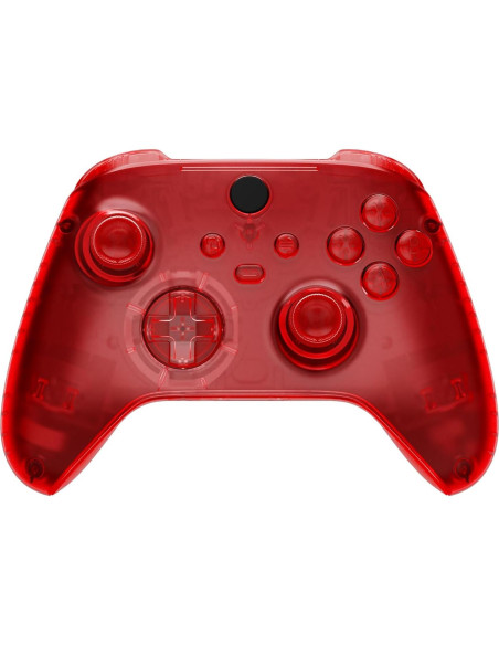 Carcasa Completa eXtremeRate para Controlador Xbox Series X/S Rojo Transparente