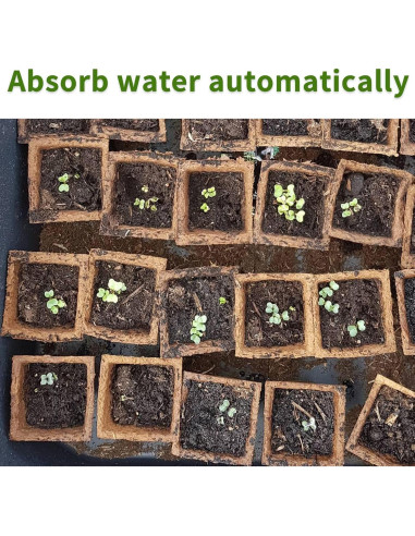 Bandeja de Inicio de Semillas SYITCUN 200 Celdas Biodegradables