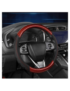 Cubierta de Volante Zpana 38 cm Fibra de Carbono Antideslizante