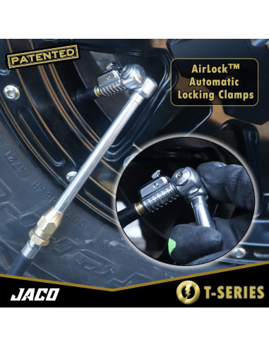 Válvula de Aire JACO T-Series 1/4" F-NPT - Flujo Abierto