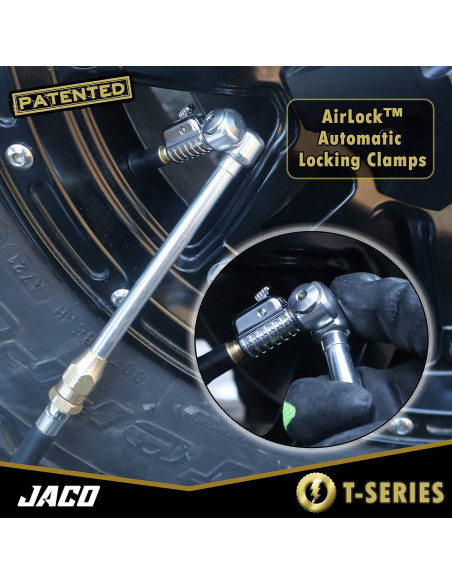 Válvula de Aire JACO T-Series 1/4" F-NPT - Flujo Abierto