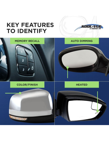 Espejo Derecho Manual Plegable Parts Oasis F-150 11-14