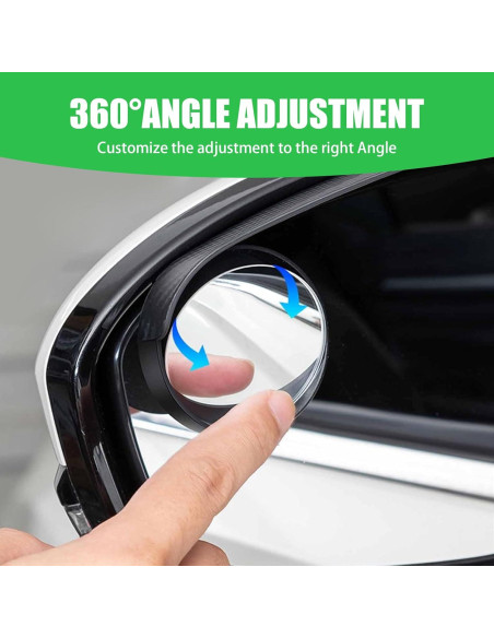 Pack 2 Espejos Retrovisores Universales UGSHY para Lluvia