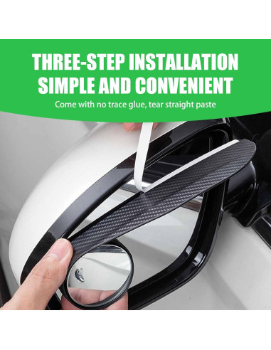 Pack 2 Espejos Retrovisores Universales UGSHY para Lluvia