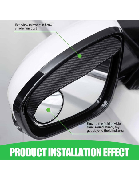 Pack 2 Espejos Retrovisores Universales UGSHY para Lluvia