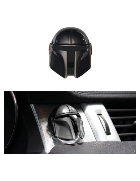 Cubierta de Botón de Inicio BestEvMod 3D para Coche Negro