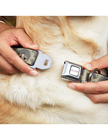 Collar de Perro Crunchyroll con Hebilla de Seguridad 24.1-33 cm