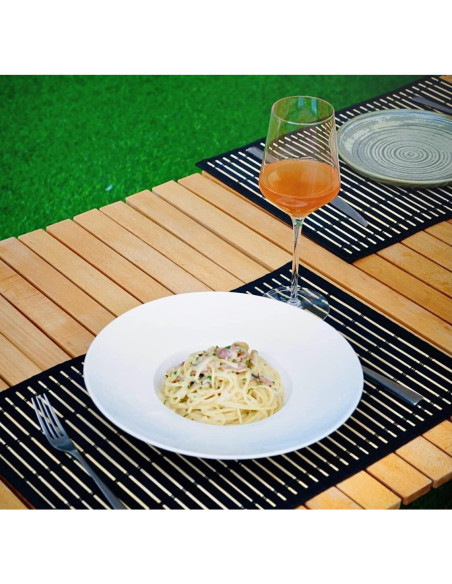 Juego de 8 Manteles de Bambú ANDSTAR 45x30cm Antideslizantes