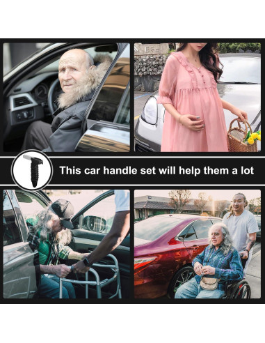 Asistente de Manija de Puerta de Auto LM BODYCARE - 2 Unidades