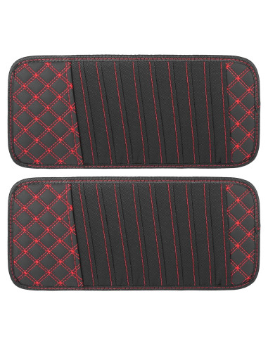 Organizador de Visera para Coche X AUTOHAUX con 10 Fundas CD