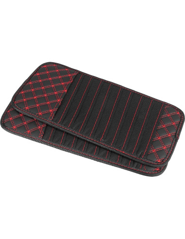 Organizador de Visera para Coche X AUTOHAUX con 10 Fundas CD