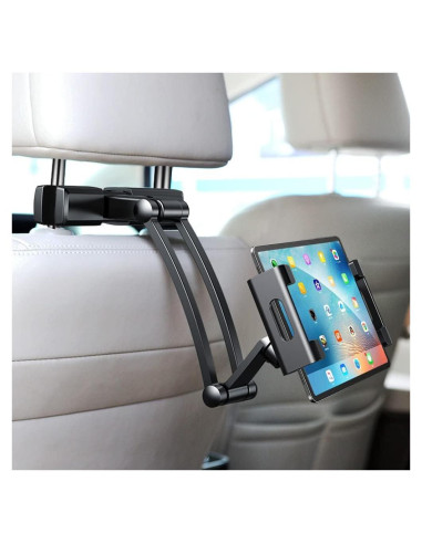 Soporte de Tablet para Reposacabezas HouDeOS Ajustable 5.5-12.9"
