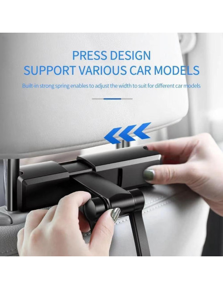 Soporte Universal para Teléfono de Coche UIVXXUD - Ajustable para Tabletas