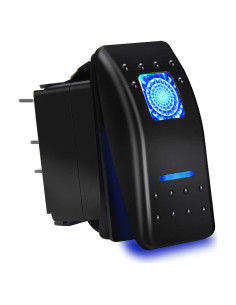 Interruptor de Palanca 12V 20A MIIGII KG SPST 3 Pines LED