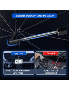 Sombrilla para Parabrisas KUCEMO 145x84cm Rotación 360 UV 2