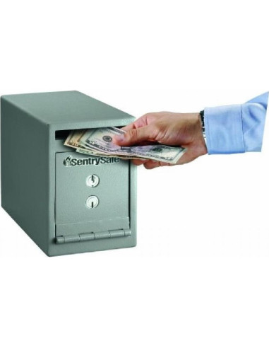 Caja de Depósito SentrySafe UC-025K con Cerradura Doble Llave