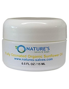 Aceite de Girasol Ozonizado 100% Orgánico 14.79 ml - Ungüentos y Jabones