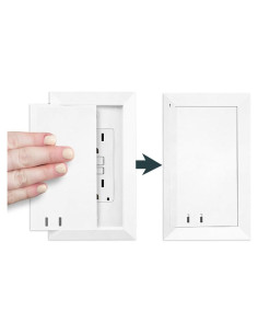 Cubierta de Enchufe a Prueba de Niños Escudo de Enchufe - 2 Piezas