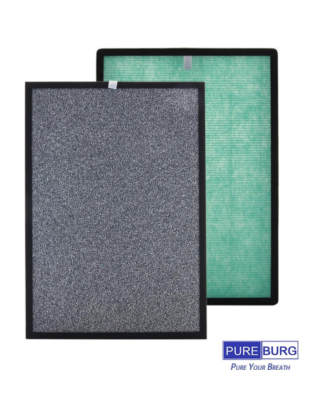 Filtro de Reemplazo PUREBURG H13 HEPA para Purificador RIA BreezeGuard
