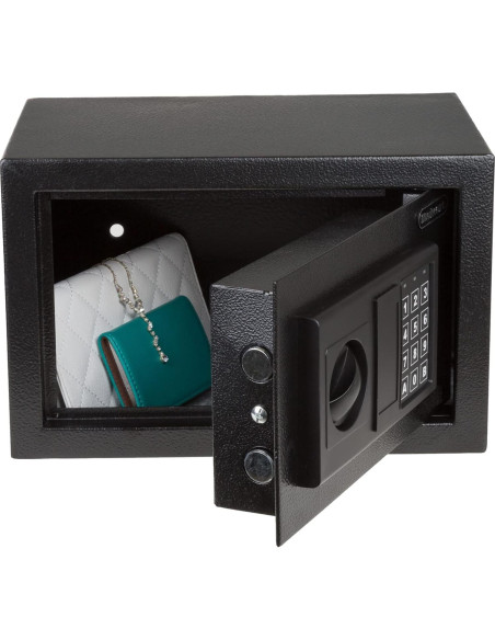 Caja Fuerte Digital Stalwart de Acero 4.7 kg - 30.99x20.07x20.07 cm