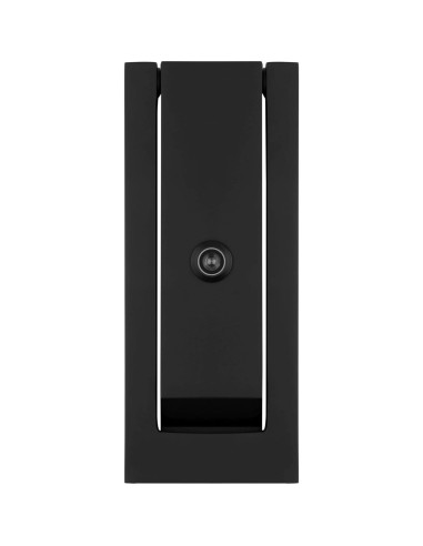 Tirador de puerta Baldwin Estate 0185190 Latón Negro Satinado