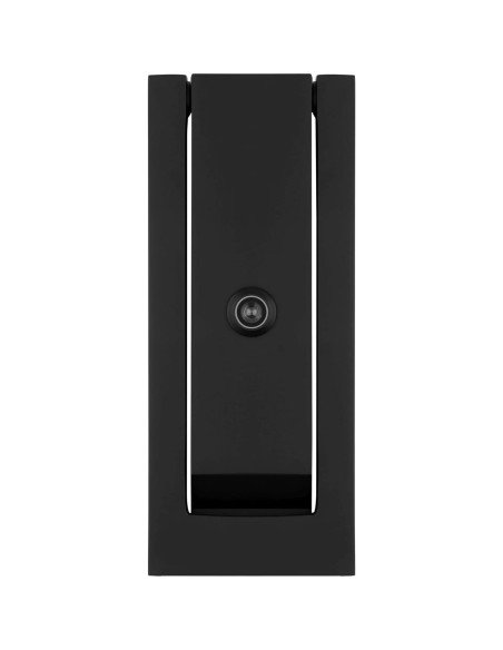 Tirador de puerta Baldwin Estate 0185190 Latón Negro Satinado