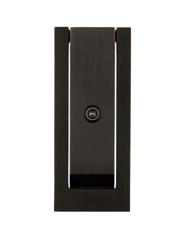 Tirador de puerta Baldwin Estate 0185190 Latón Negro Satinado