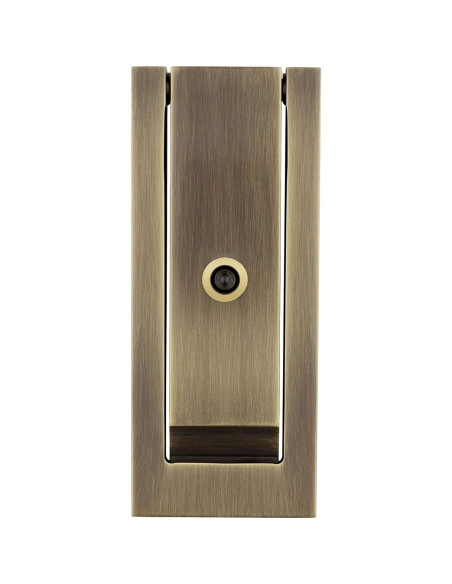 Tirador de puerta Baldwin Estate 0185190 Latón Negro Satinado