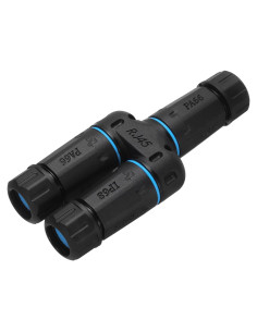 Acoplador RJ45 Hembra a Hembra Impermeable IP68 MECCANIXITY