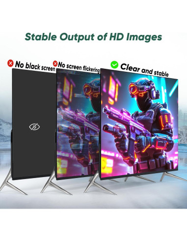 Conmutador HDMI 2 en 1 Femoro N41-01 Ultra HD 4K 60Hz