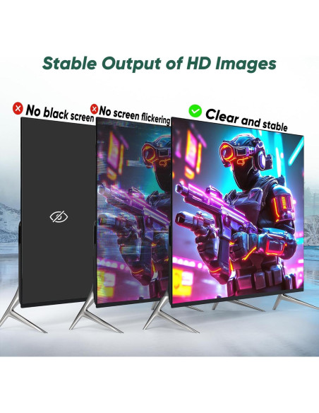 Conmutador HDMI 2 en 1 Femoro N41-01 Ultra HD 4K 60Hz