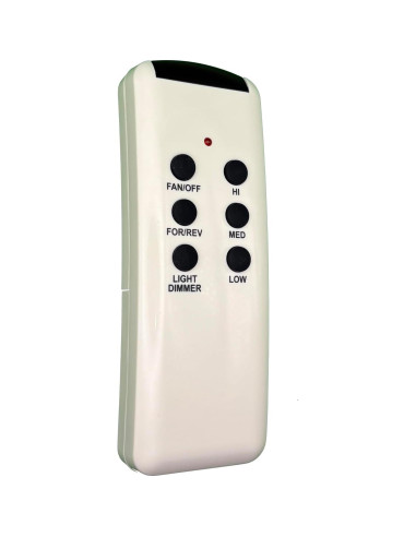 Control Remoto Ventilador de Techo My Fan Parts CHQ8BT7053T 5 Interruptores