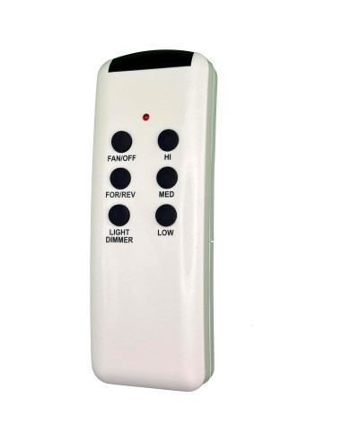 Control Remoto Ventilador de Techo My Fan Parts CHQ8BT7053T 5 Interruptores