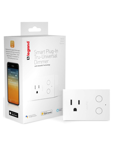 Enchufe Inteligente Legrand HKRP20, Control por Voz, 60W