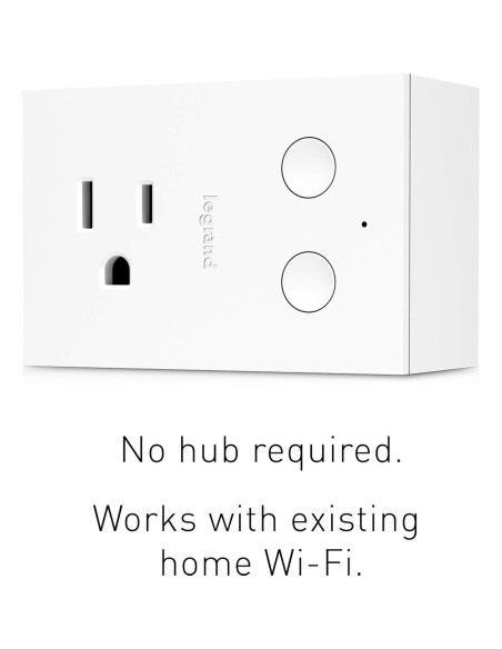 Enchufe Inteligente Legrand HKRP20, Control por Voz, 60W